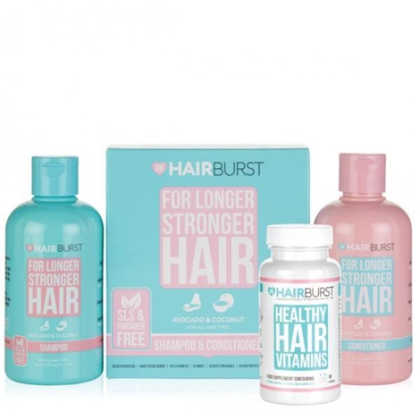 画像1: Hairburst Hair Vitamins Shampoo & Conditioner Bundle　ヘアバースト ヘア ビタミンとシャンプー＆コンディショナー バンドル (1)