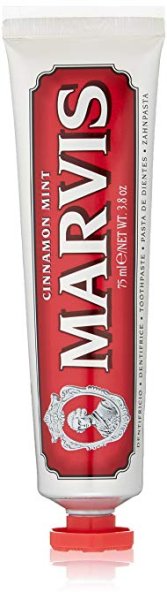 画像1: Marvis Cinnamon Mint Toothpasteマービスシナモンミントホワイトニング 口臭予防歯磨き粉75ml (1)