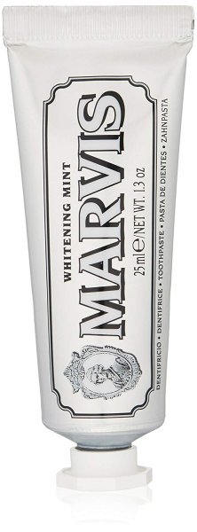 画像1: Marvis Whitening Mint Toothpaste　マービスミント味ホワイトニング歯磨き粉25ml (1)