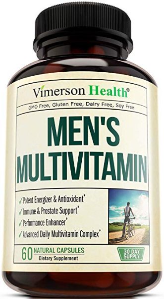 画像1:  Men's Daily Multimineral/Multivitamin Supplement ビマーソンヘルス　メンズデイリーマルチミネラル/マルチビタミンサプリメント (1)