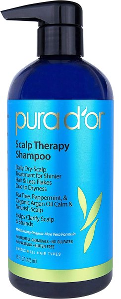 画像1: PURA D'OR Scalp Therapy Shampoo　プラドール フケかゆみ 頭皮用 スカルプセラピーシャンプー 男性＆女性 (1)