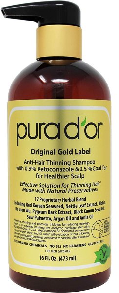 画像1: PURA D’OR Anti-Hair Thinning Shampoo　プラドール ダメージヘア ふけ＆シンニングヘアー シャンプー　男性＆女性 (1)