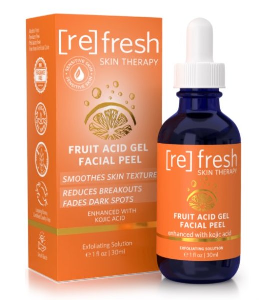 画像1: リフレッシュスキンセラピーフルーツ酸ジェルピール 30ml　Refresh Skin Therapy Fruit Gel Facial Peel (1)